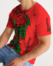Load image into Gallery viewer, RIGHTSIDE FULLY ROSES - RED Men's Tee