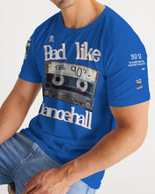 Load image into Gallery viewer, 90'S (BARS) - BLUE/WHITE Men's Tee