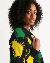 Load image into Gallery viewer, SPLASH YARD/FEMALE - BLACK Women's Bomber Jacket