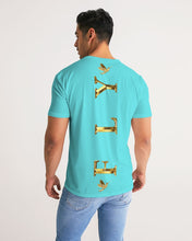 Load image into Gallery viewer, FLY T-SHIRT - Turquoise Men's Tee