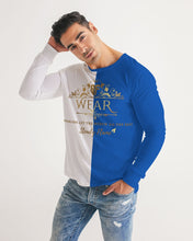 Load image into Gallery viewer, SF WEAR LONGSLEEVE - BLUE/WHITE Men's Long Sleeve Tee