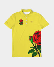 Load image into Gallery viewer, SF ROSE POLO 2 - YELLOW (2023) Men's Slim Fit Short Sleeve Polo