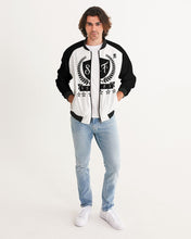 Load image into Gallery viewer, SF WEAR 1 (2 TONE) JACKET - PITCH BLACK/WHITE Men's Bomber Jacket