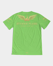 Load image into Gallery viewer, STEADY FLAME GOLD-SHOCKING COLOR GREEN Men's Tee