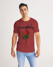 Load image into Gallery viewer, EVERYTHING ROSES 1 T-Shirt - BURGUNDY Men's Tee