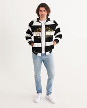 Load image into Gallery viewer, SF WEAR 2 TONE - BLACK/WHITE Men's Bomber Jacket