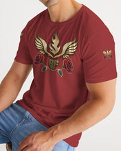 Load image into Gallery viewer, ROSE GOLD - BURGUNDY Men's Tee