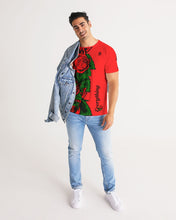 Load image into Gallery viewer, RIGHTSIDE FULLY ROSES - RED Men's Tee
