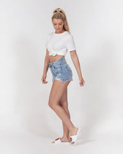 Load image into Gallery viewer, EVERYTHING ROSES FEMALE - White/Gold/WHITE Women's Slide Sandal