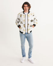 Load image into Gallery viewer, SF WEAR FULLY LOGO 2 - WHITE Men's Bomber Jacket