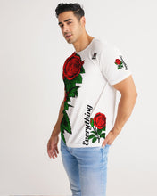 Load image into Gallery viewer, RIGHTSIDE FULLY ROSES (OG) -White Men's Tee
