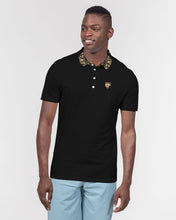 Load image into Gallery viewer, SF POLO-BLACK Men's Slim Fit Short Sleeve Polo
