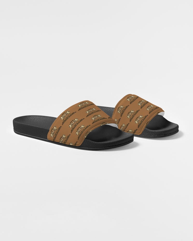 SF FLAME CREST SLIDE - BLACK/BROWN Men's Slide Sandal