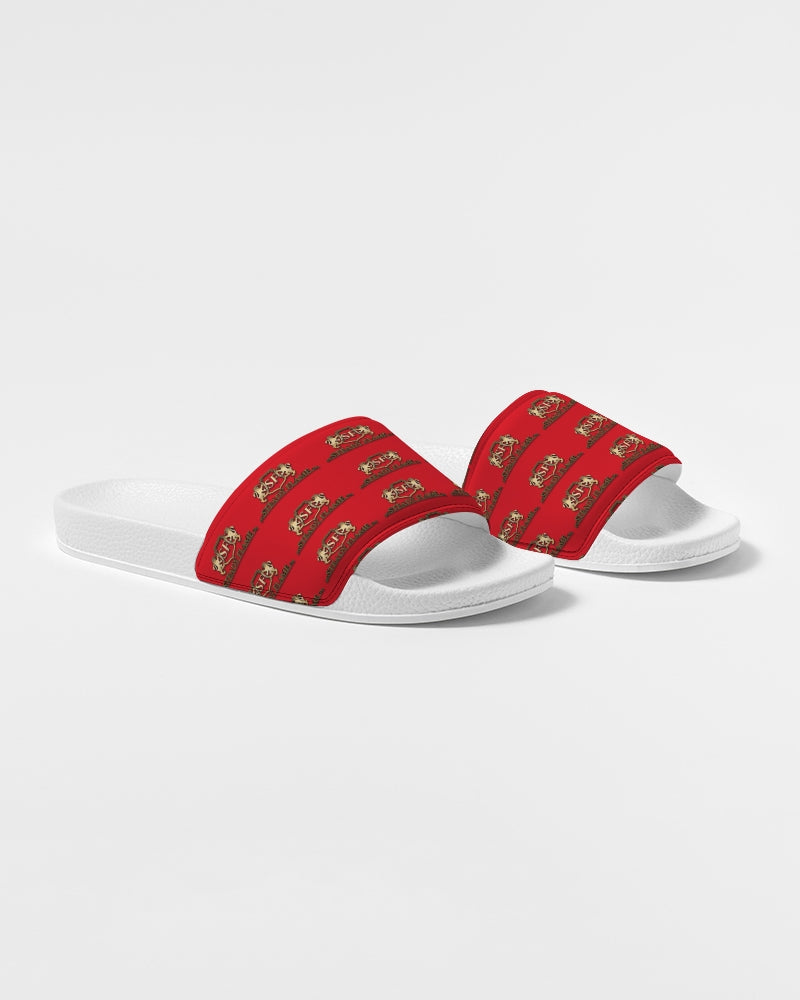 STEADY FLAME (3D) SLIDE - RED/WHITE Men's Slide Sandal