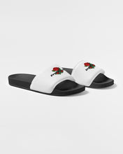 Load image into Gallery viewer, EVERYTHING ROSES BLACK/WHITE SLIDE Men&#39;s Slide Sandal
