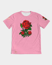 Load image into Gallery viewer, 1 ROSE - PINK Men&#39;s T-SHIRT
