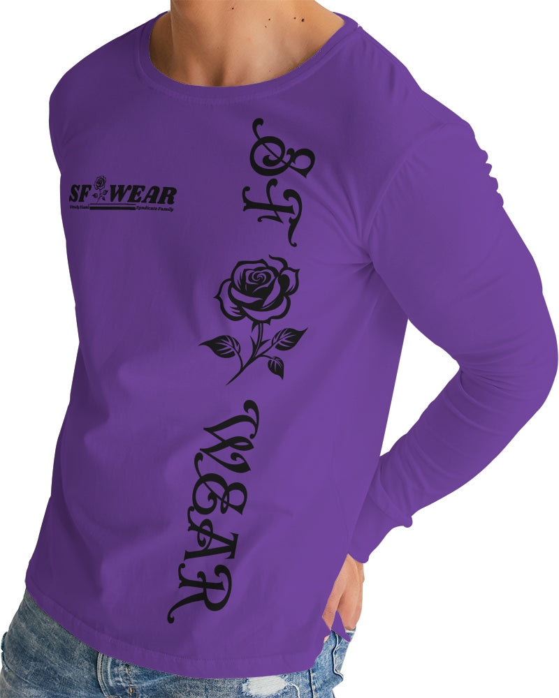 SF WEAR 5STAR 2.0 - PURPLE Men's All-Over Print Long Sleeve