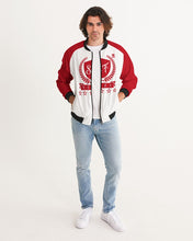 Load image into Gallery viewer, SF WEAR 1 JACKET - RED/WHITE Men&#39;s All-Over Print Bomber Jacket
