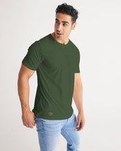 Load image into Gallery viewer, SF WEAR PLAIN T-SHIRT - NAVY GREEN Men&#39;s All-Over Print Tee
