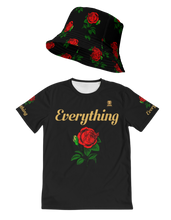 Load image into Gallery viewer, EVERYTHING ROSES 1 - BLACK/GOLD NEW Men&#39;s Tee
