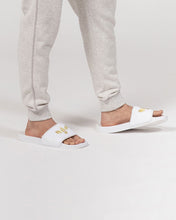 Load image into Gallery viewer, SF RISING FLAME - WHITE Men&#39;s Slide Sandal
