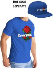 Load image into Gallery viewer, EVERYTHING ROSES 3.0 (T-SHIRT) - BLUE/WHITE Men&#39;s All-Over Print Tee
