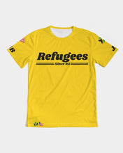 Load image into Gallery viewer, REFUGEES 2.0 - YELLOW Men&#39;s All-Over Print Tee
