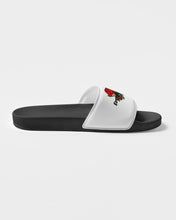 Load image into Gallery viewer, EVERYTHING ROSES BLACK/WHITE SLIDE Men&#39;s Slide Sandal
