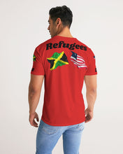 Load image into Gallery viewer, REFUGEES 2.0 - RED Men&#39;s All-Over Print Tee
