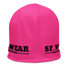 Load image into Gallery viewer, SF WEAR 5STAR - HOT PINK All-Over Print Beanie
