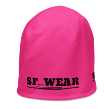 Load image into Gallery viewer, SF WEAR 5STAR - HOT PINK All-Over Print Beanie
