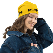 Load image into Gallery viewer, SF WEAR 5STAR - YELLOW All-Over Print Beanie

