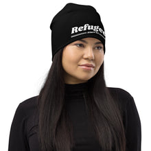 Load image into Gallery viewer, REFUGEES - BLACK  Beanie
