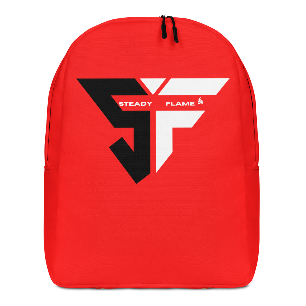 Steady Flame Next  - RED Minimalist Backpack