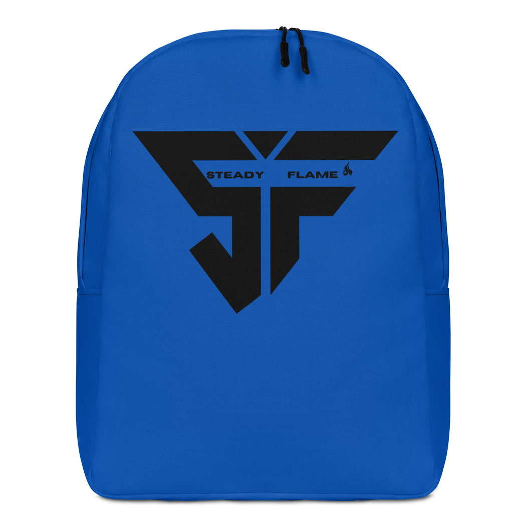 STEADY FLAME NEXT - BLUE Minimalist Backpack