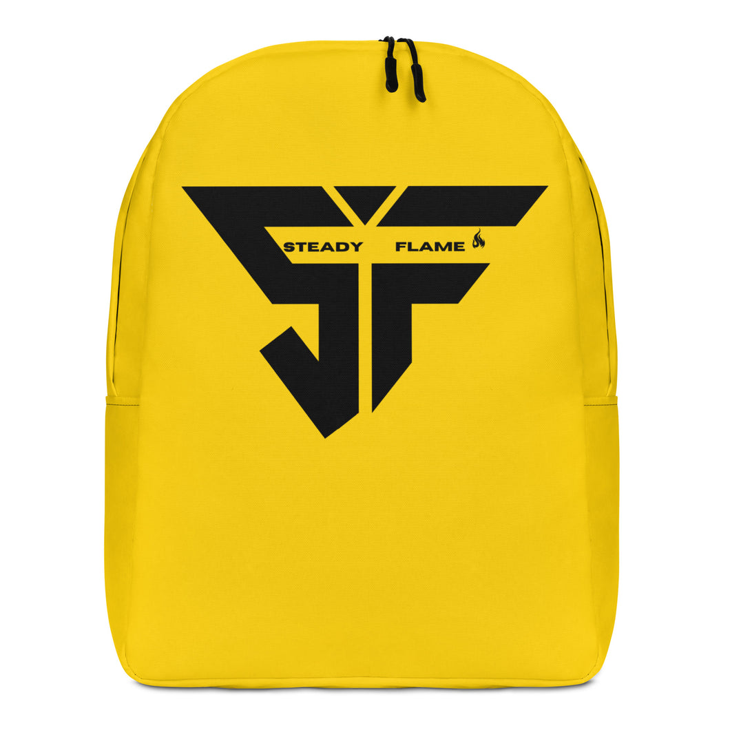 Steady Flame Next  - Yellow Minimalist Backpack