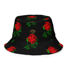 Load image into Gallery viewer, Fully Roses bucket hat - Black
