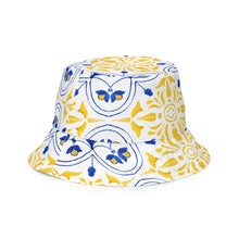 Load image into Gallery viewer, summer time Reversible bucket hat

