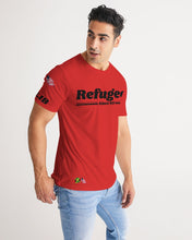 Load image into Gallery viewer, REFUGEES 2.0 - RED Men&#39;s All-Over Print Tee
