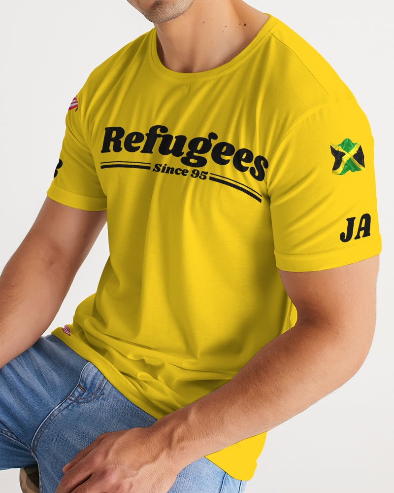 REFUGEES 2.0 - YELLOW Men's All-Over Print Tee