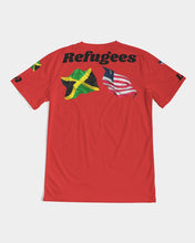 Load image into Gallery viewer, REFUGEES 2.0 - RED Men&#39;s All-Over Print Tee
