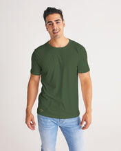 Load image into Gallery viewer, SF WEAR PLAIN T-SHIRT - NAVY GREEN Men&#39;s All-Over Print Tee
