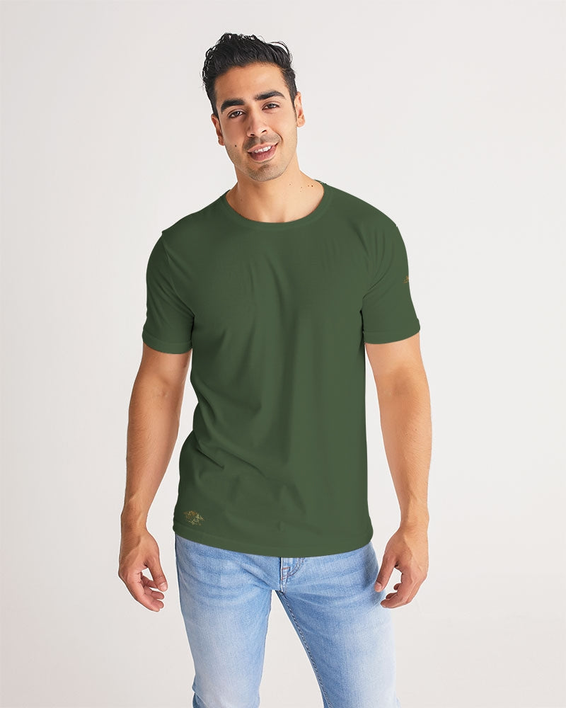 SF WEAR PLAIN T-SHIRT - NAVY GREEN Men's All-Over Print Tee