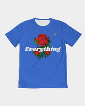 Load image into Gallery viewer, EVERYTHING ROSES 3.0 (T-SHIRT) - BLUE/WHITE Men&#39;s All-Over Print Tee
