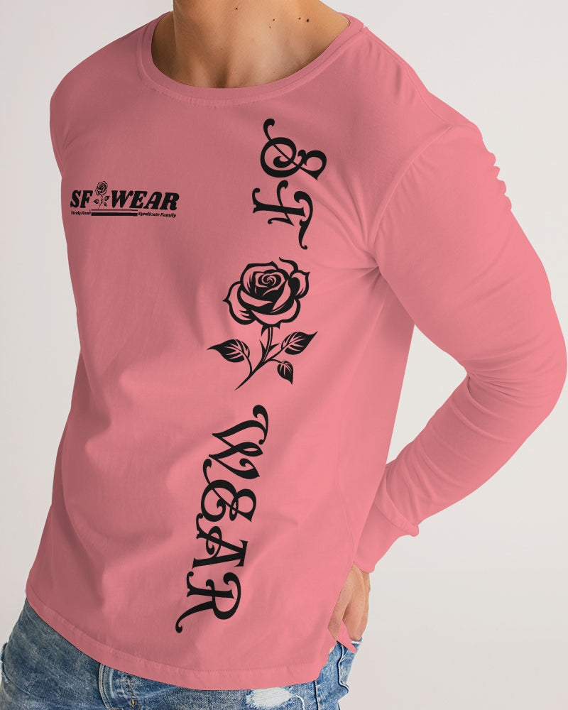 SF WEAR 5STAR 2.0 - PINK Men's All-Over Print Long Sleeve