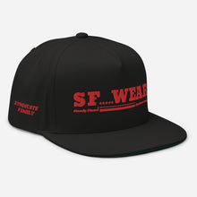 Load image into Gallery viewer, SF WEAR SNAPBACK - BLACK/RED
