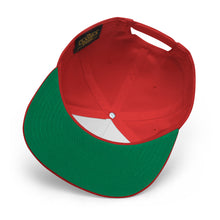 Load image into Gallery viewer, REFUGEES 2.0 HAT - RED Flat Bill Cap
