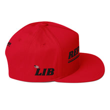 Load image into Gallery viewer, REFUGEES 2.0 HAT - RED Flat Bill Cap
