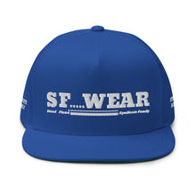 Load image into Gallery viewer, SF WEAR SNAPBACK - BLUE/WHITE
