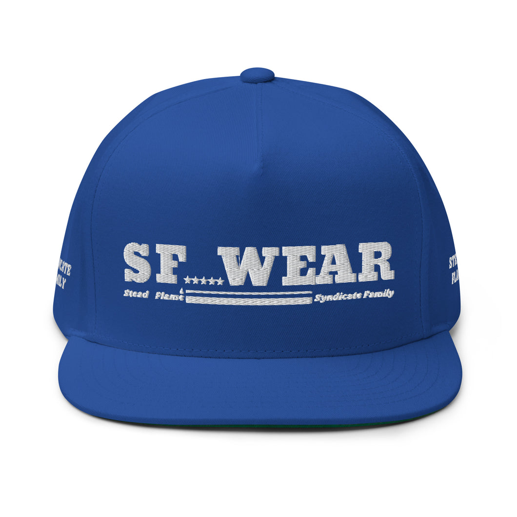 SF WEAR SNAPBACK - BLUE/WHITE